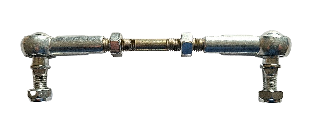 Spurstange für Mini Quad ca. 135-155 mm silber