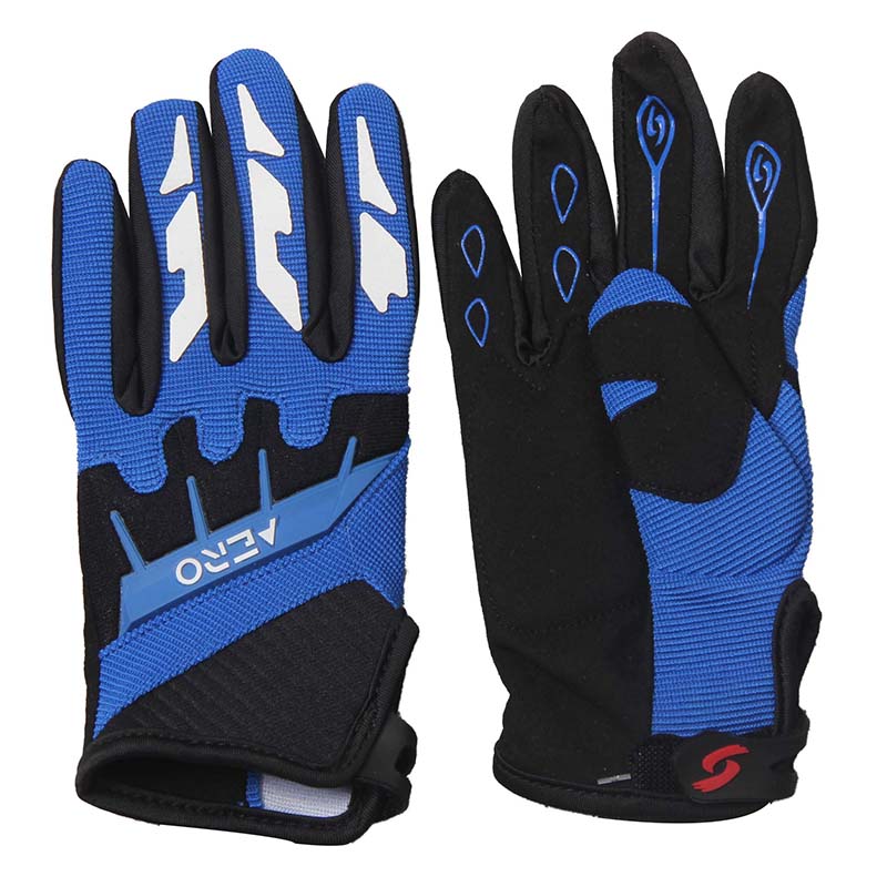 Motocross Handschuhe AERO blau