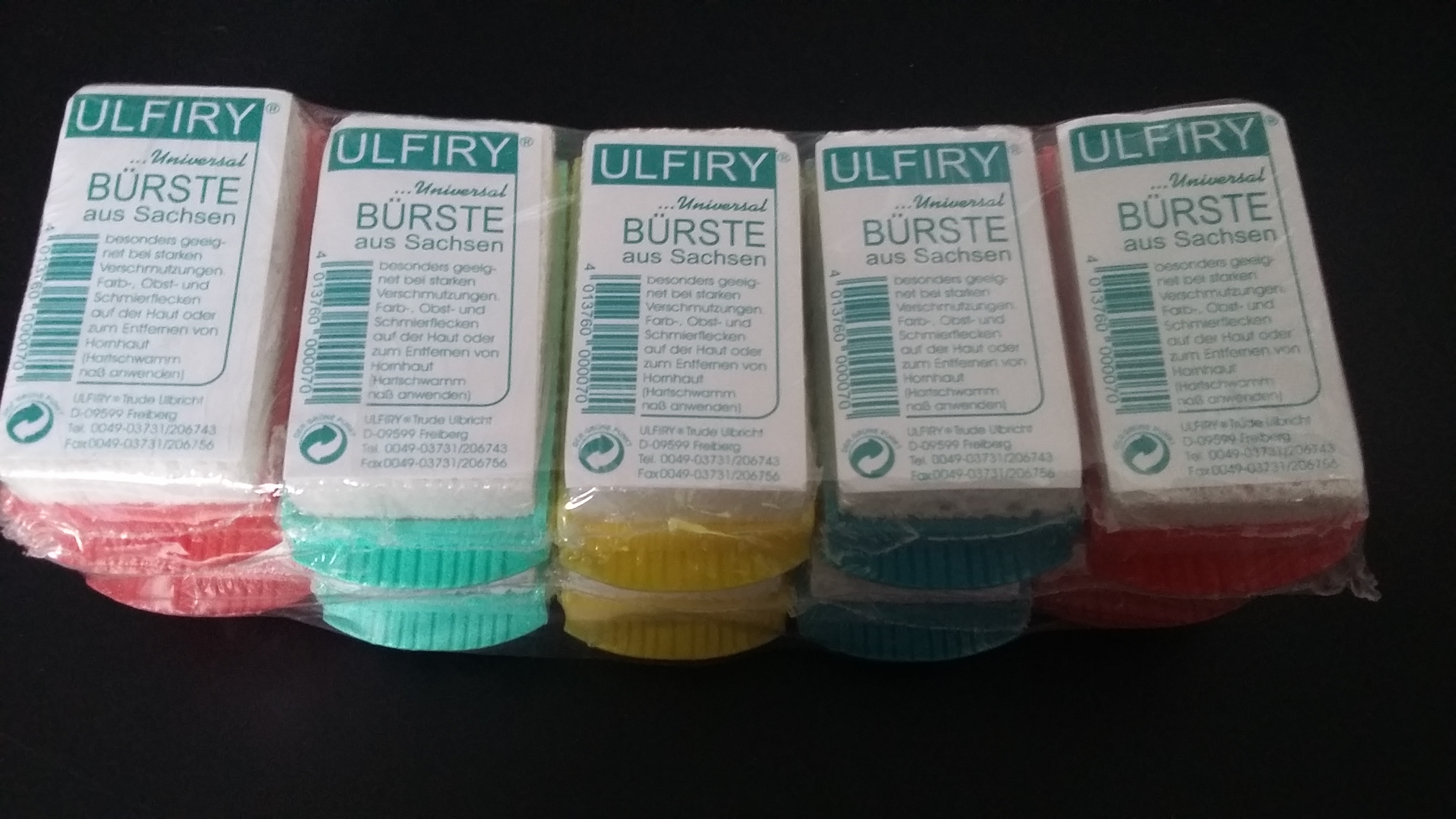 Ulfiry-Kosmetik Universalbürste 10er Set ein Produkt aus Sachsen